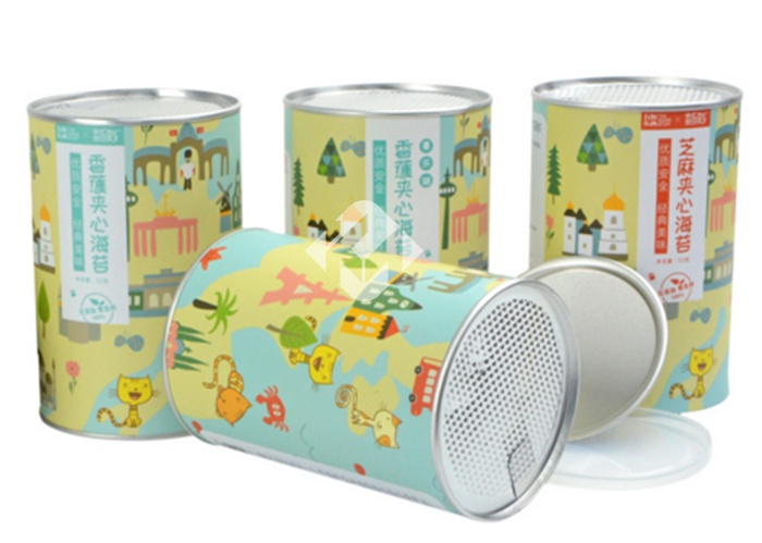 Paper cans packaging