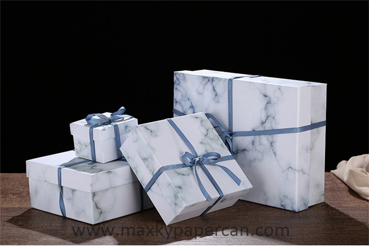 Marble Design Paper Box And Paper Bag