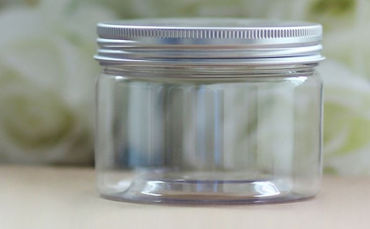 Custom 100 Ml Mini Honey Plastic Bottle Jar,Plastic Jar Metal Aluminum Lid