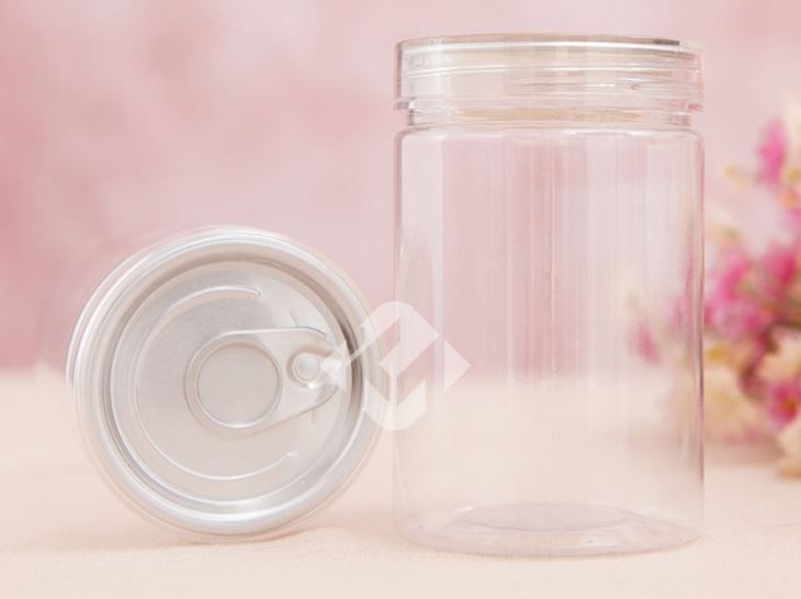 Double Seal Round 8oz Plastic Jar With A Lid 250ml