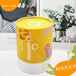 CMYK printing Matt Lamination paper tube