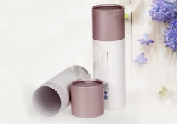 OEM Silk Printed Recycle Round Paper Tubes For Food Packing